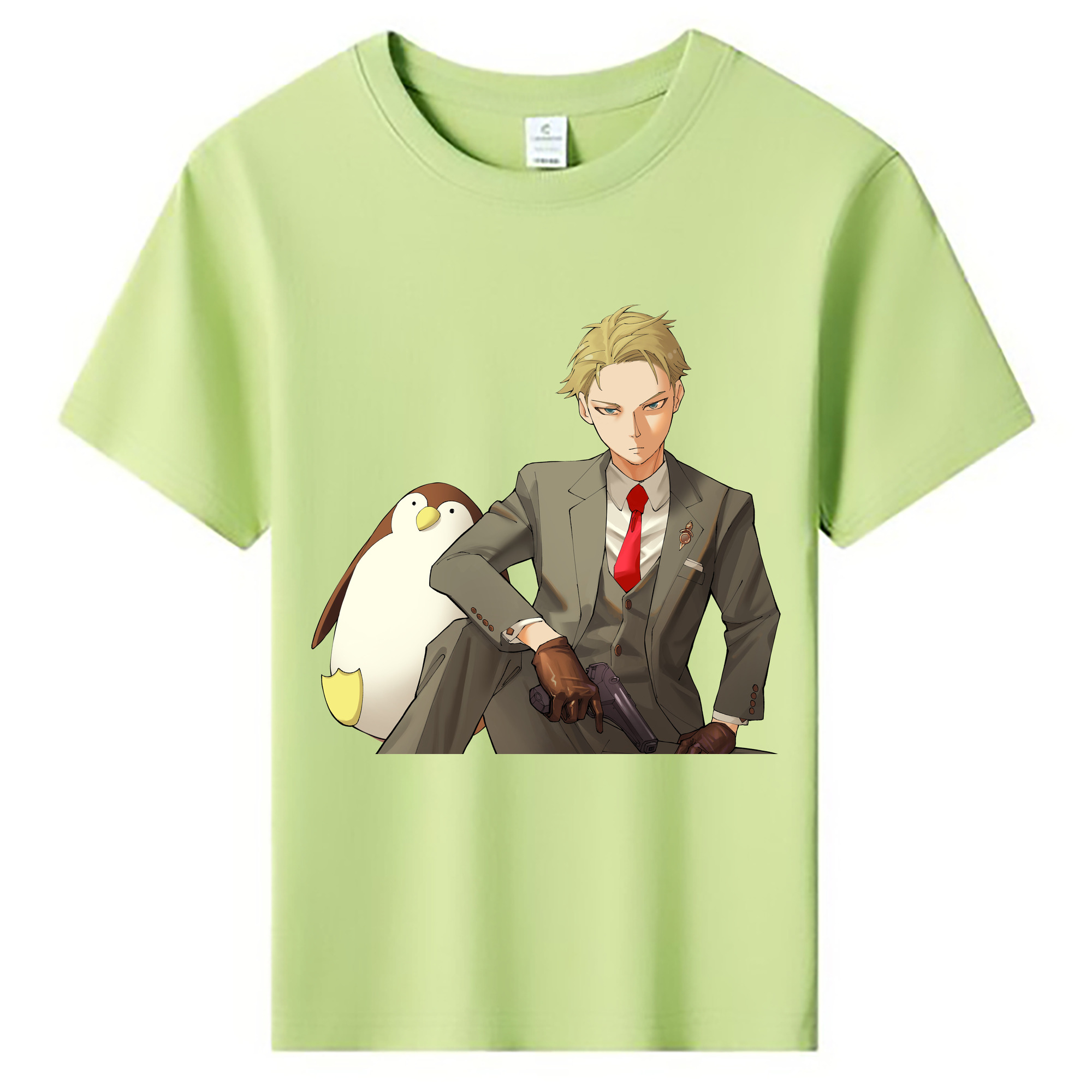 （画像用） SPY×FAMILY间谍家家酒 綿100％キッズTシャツ（フロントプリント）